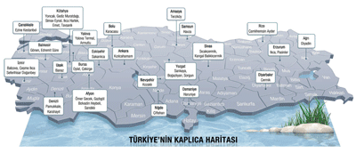 Türkiye Kaplıca Haritası